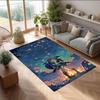 Zelda Crystal Velvet Rug, Soft Anti‑Slip Crystal Velvet Carpet for Living Room Bedroom Home Decor