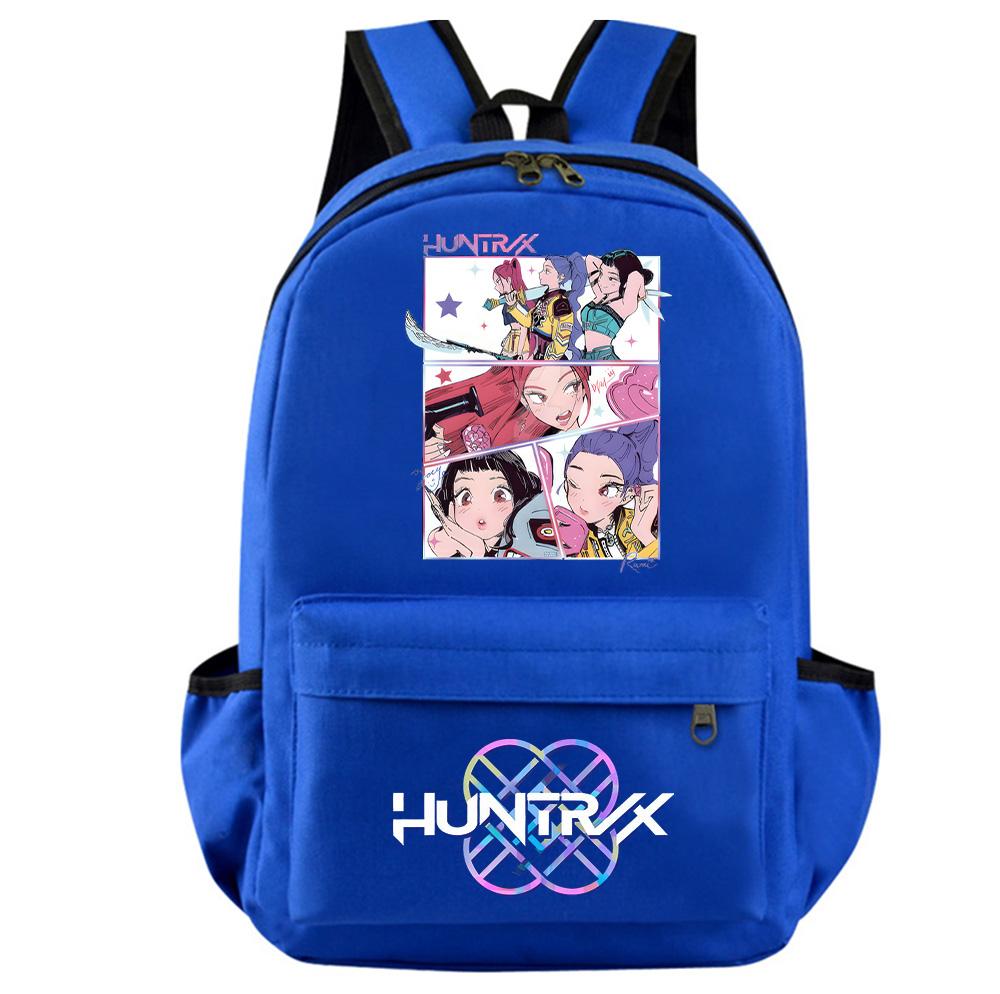 New Cartoon Kpop Demon Hunters Printed Backpack for Teenager Student Girl Boy Bookbag Schoolbag Women Large Capacity Travel Bag Kid Gift Rucksak