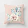 Black Throw Pillow Case Geometric Heart Letters Piano Fashion Girl Cushion Covers Home Sofa Chair Decorative Pillowcase 45X45Cm