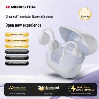 Monster AC235 AI Ear Clip Bluetooth Headphones