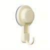 Fashion Wall-Mounted Utility Hooks - Strong Vacuum Suction Cup, Easy Install, No Hole, Heavy-Duty Plastic Organizer for Kitchen, Bathroom, Door