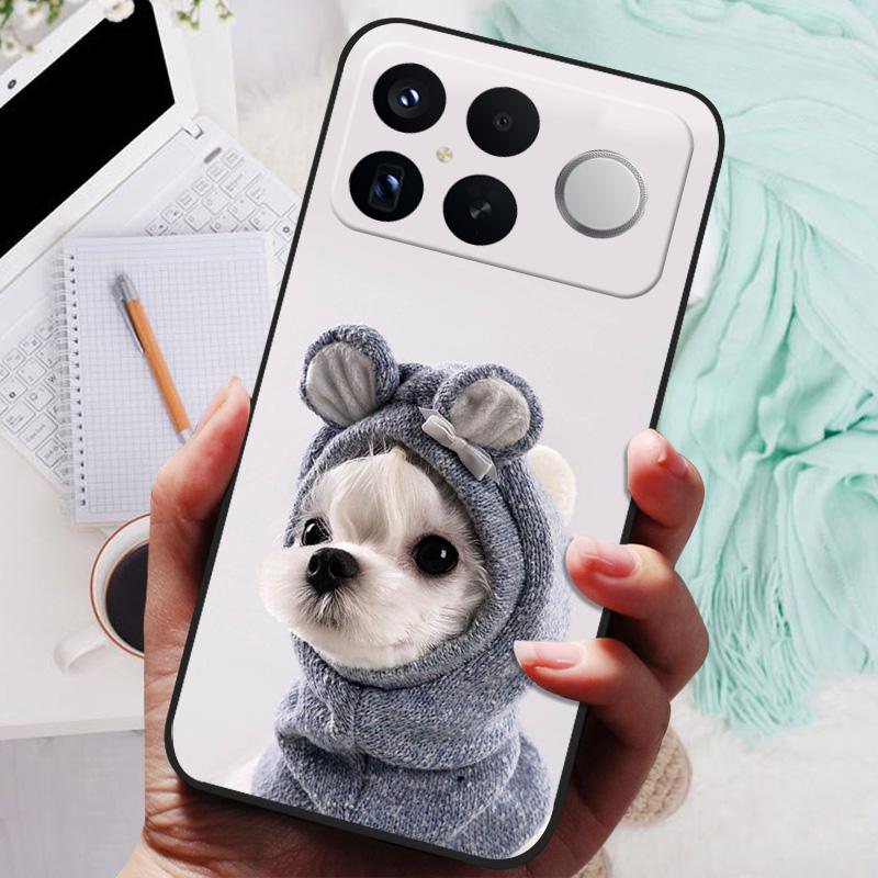 For Xiaomi Redmi K90 Pro Max Case NEW TPU Silicone Shockproof Cat Phone Cover For Redmi K90 Pro Max Funda Printing Soft Coque