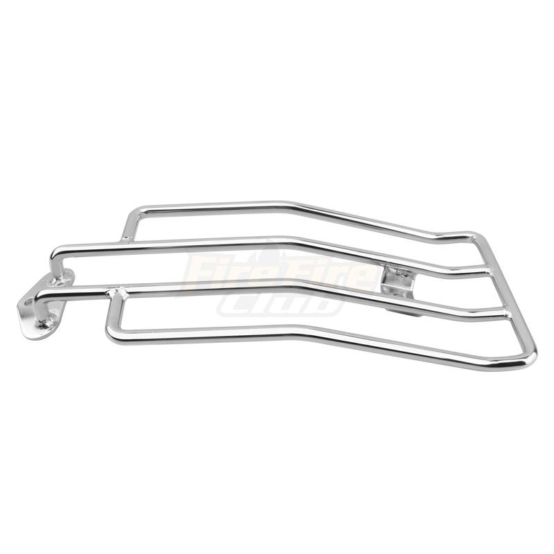 Motorcycle Rear Solo Seat Rear Fender Luggage Rack Chrome For Harley Sportster Iron XL883 XL1200 X48 Custom Roadster