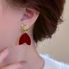 2023 Elegant French Retro Fishtail Earrings - Versatile High-Class Studs
