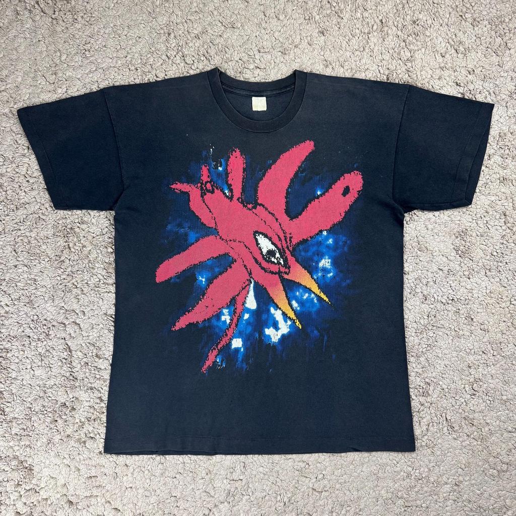 Vintage 1992 The Cure Band Wish Tour T-Shirt SIZE XL/ Band tee/ Rock band/ Uk tour/ World tour/ concert