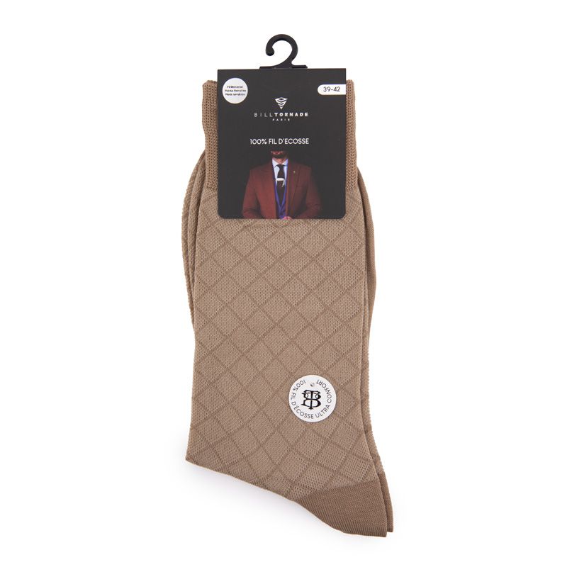 Men's Fancy Lisle Sock BILL TORNADE