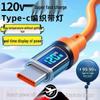 120W Type-C Smart Display Fast Charging Cable for Apple, Huawei, Xiaomi