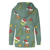 Women's Fashion Casual Long Sleeve Christmas Printed Sweatshirt