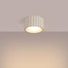 Ceiling Light Aura 1 Gx53 Beige Alu Sollux Sl.1792
