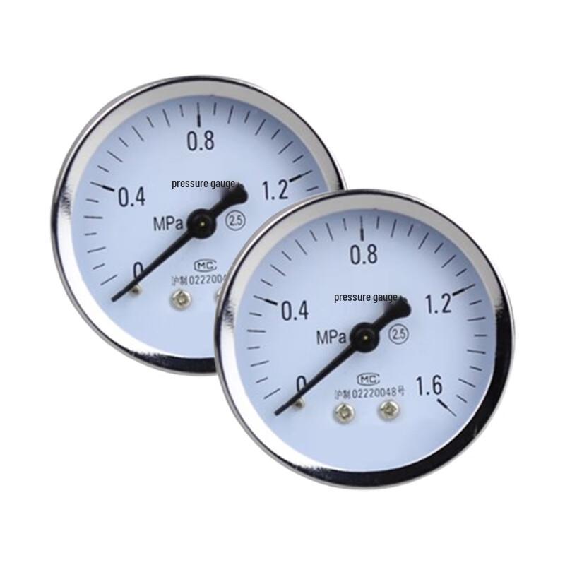 Pressure Gauge 0-1.6MPa, 60mm Dial