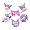 Purple Mimi Resin DIY Accessories: Large Cards, Phone Case, Hair Clip, Insulated Keychain, Ornament.
