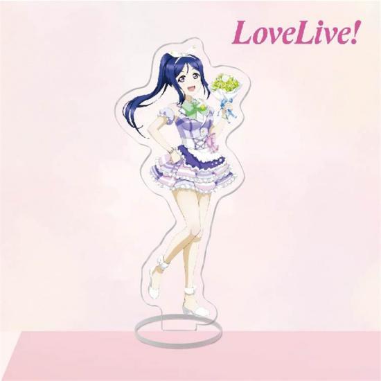 Modellino Stand Gruppo Anime Moda Love Live Portachiavi Kotori Minami Nico Yazawa Sonoda Umi Figure Supporto Standee Scrivania