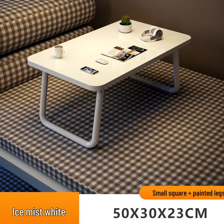 Compact Folding Bedside Table - Study Desk & Laptop Stand