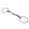 Horse Bit 290mm Length Bite Prevention Stainless Steel Horse Snaffle Bit for Farm