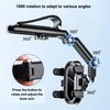 Car Sun Visor Phone Holder Mount 1080 Rotatable Height Angle Adjustable Universal Auto Cellphone Support Bracket Car Interior Accessories