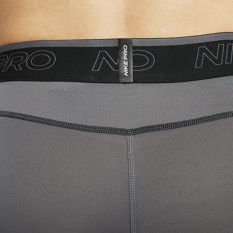 Nike Pro Dri-FIT Logo Embroidered Training Shorts Men Bottoms Iron-Grey DD1917-068