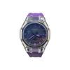 CASIO Men Liquid Crystal,Analog Dual Display Series Black Watch GA-2100-1A1(Watch3--)
