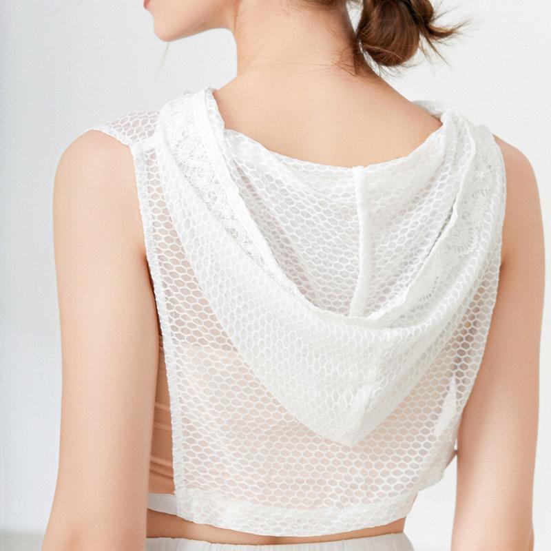 Casual Detachable Hollow Out Fake Collar With Cap White Black Half Shirt Blouse Sweater Decoration False Collar Clothes Accessor