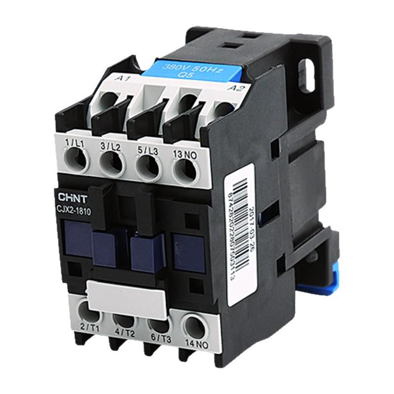 Zhengtai Kunlun AC Contactor CJX2-1210, 220V/380V, 3-Phase, NO/NC