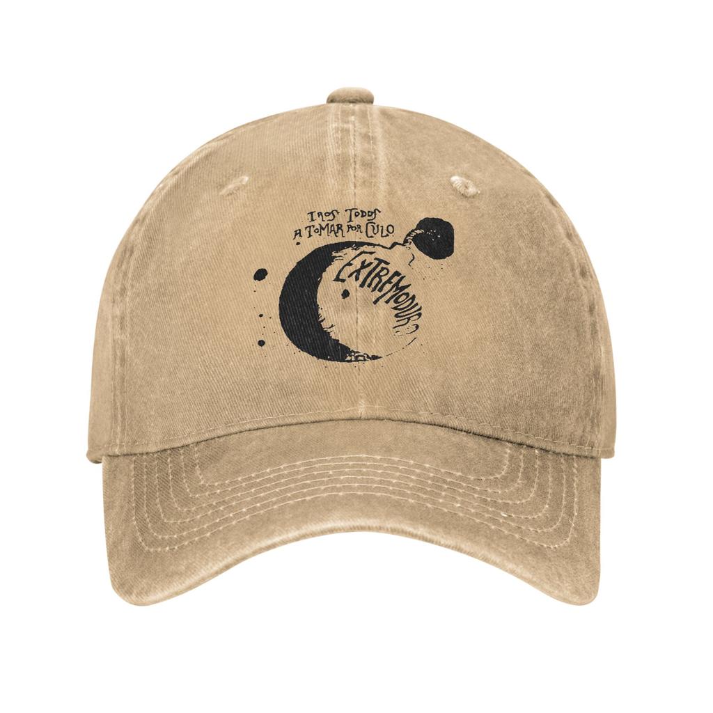 Whales Sun Extremoduro Band Robe Baseball Caps Casual Distressed Cotton Headwear Unisex Outdoor Running Golf Adjustable Caps Hat