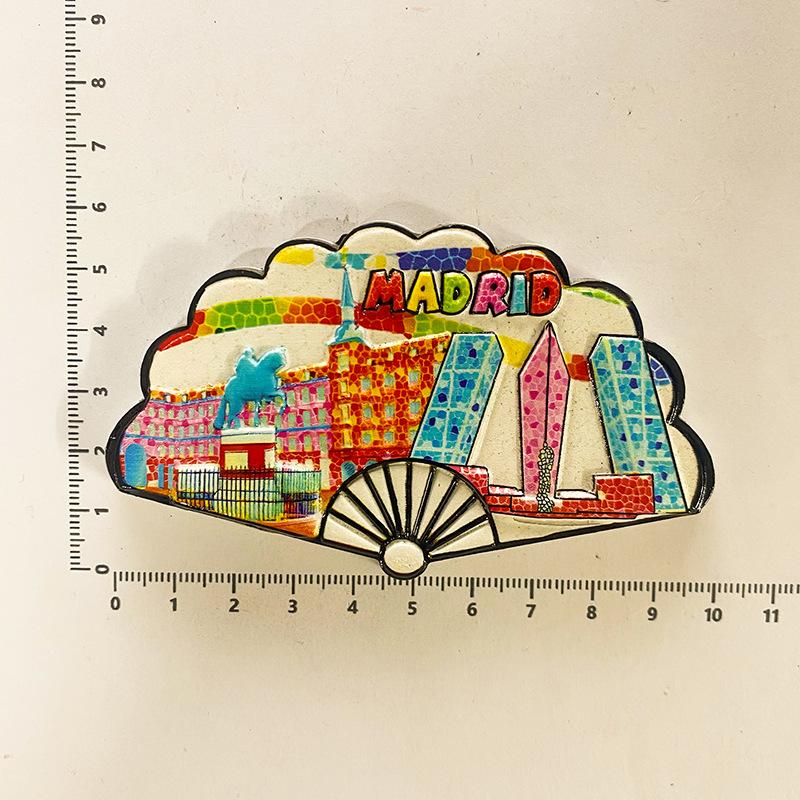 Creative and Personalized Magnetic Mosaic Stickers for Tourist Souvenirs Personalized Magnetic Fridge Magnets