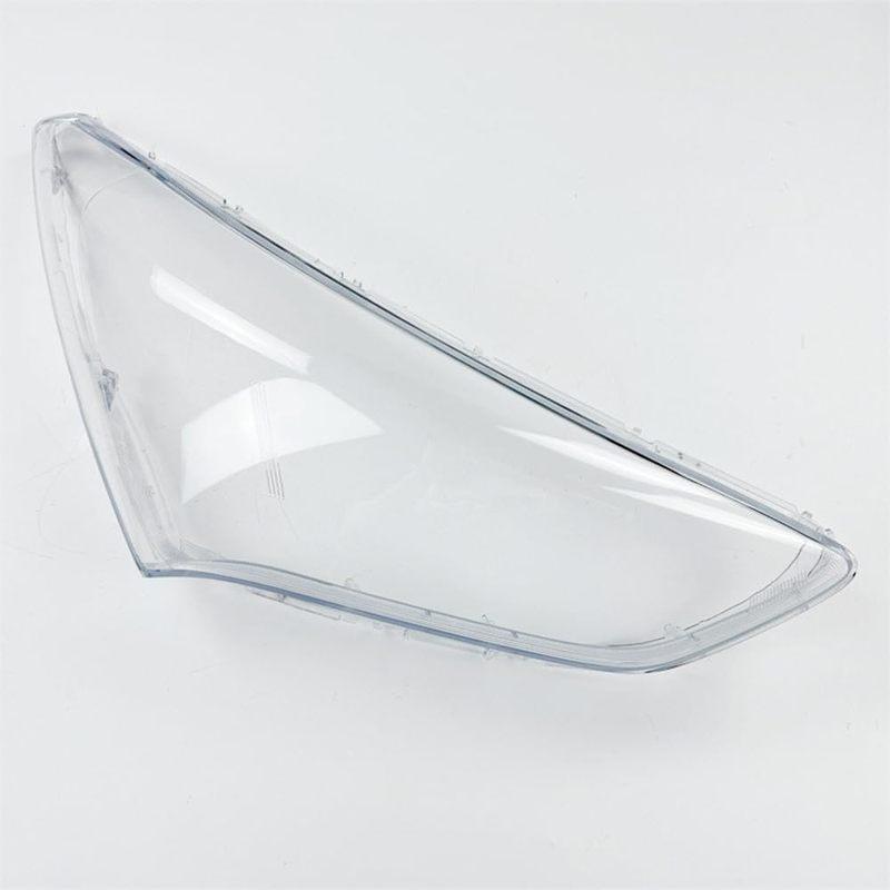 

One Pair Car Styling Chrome Head Light Cover For Hyundai Santa Fe 2013 up