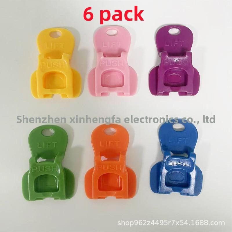 

Пластиковый консервный и бутылочный ключ Компактный, простой в использовании, пыленепроницаемый и эффективный для быстрого открывания 6 pcs