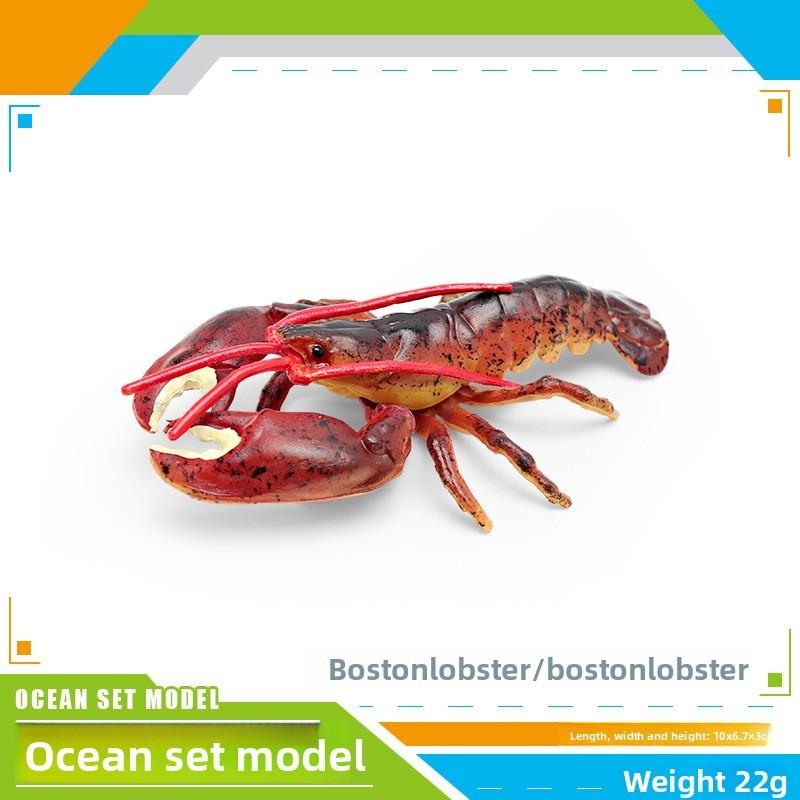 Lobster Pvc Marine Animal Model For Educational Display And Kids Gifts