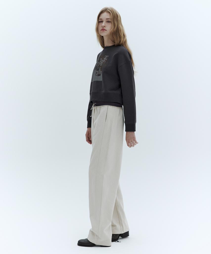 CITYBREEZE Side Line 2-Way Sweatpants_Beige