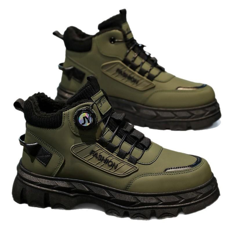 Martin boots autumn and winter new outdoor shoes retro velvet casual shoes thermal boots