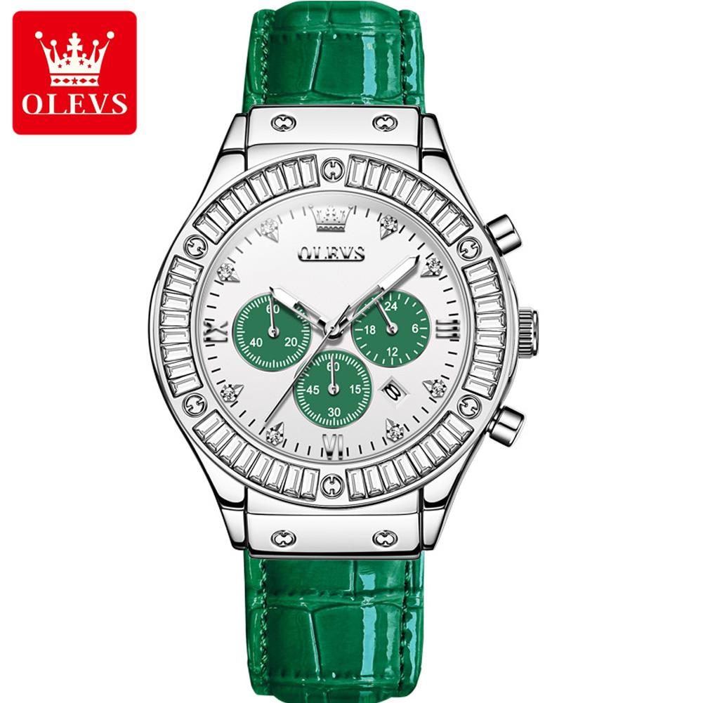 OLEVS Brand Watch Multifunctional Timing Quartz Watch Women's Watch Women's Watch 9978