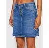 Lee Fly A-Line Denim Skirt