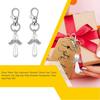 Key Chain Originality Sliver angel Keys Absorbing Ring Pendant Wedding Romantic Charming Fascinating Exquisite Ornament
