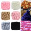 Soft Wool Crochet Yarn Knitting Braided Yarn DIY Woven Thread