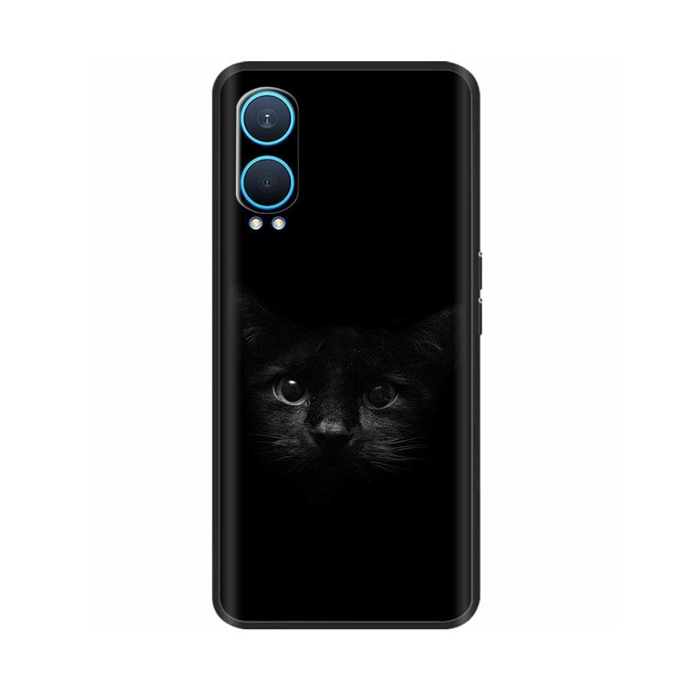 For Oneplus Nord Ce4 Lite 5G Phone Case Lovely Cat Bumper Cover For Oneplus Nord Ce 4 Lite Soft Silicone Anti Drop Back Covers