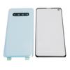 Back Glass Cover Replacement Housing Door Front Outer Lens Glass Screen for Galaxy S10 Pre Installed Camera Lens