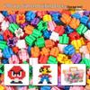 Cross-Border Micro Building Block Toy Set for Students, Small Particle Loose Parts
