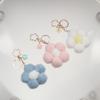 Bag Pendant Bag Decoration Flower Keychain Stuff Plush Toy Backpack Charms Cartoon Plush Pendant