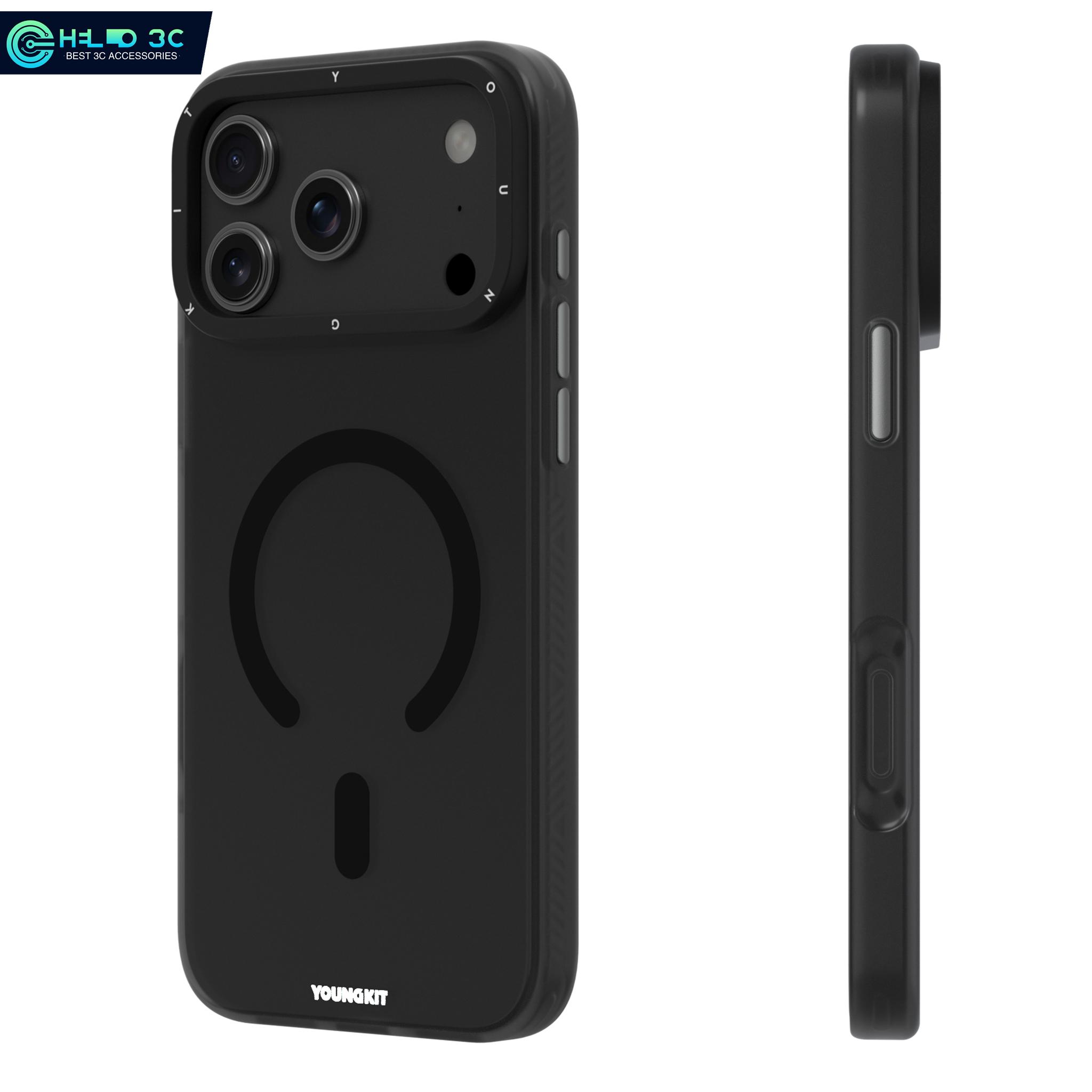 

Youngkit Ultra Thin magnetic case compatible with iphone 17 pro max case shockproof iphone 17 pro case shockproof iPhone 17 Pro Max