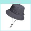 Summer Mens Fisherman Hat With Wide Brim And Breathable Sun Protection For Outdoor Activities