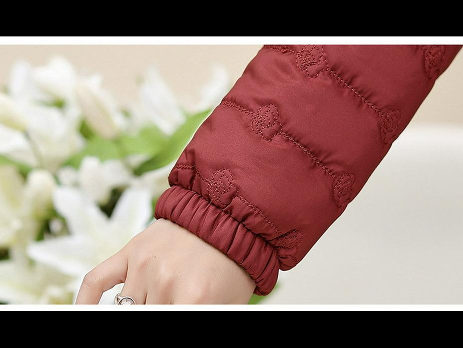 Stylish Autumn/Winter Cotton Jacket for 40-50-Year-Old Women