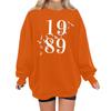Frauen Herbst Winter Tops Damen Langarm Sweatshirt Casual Crewneck Loose Fit Pollover Fleece Tops