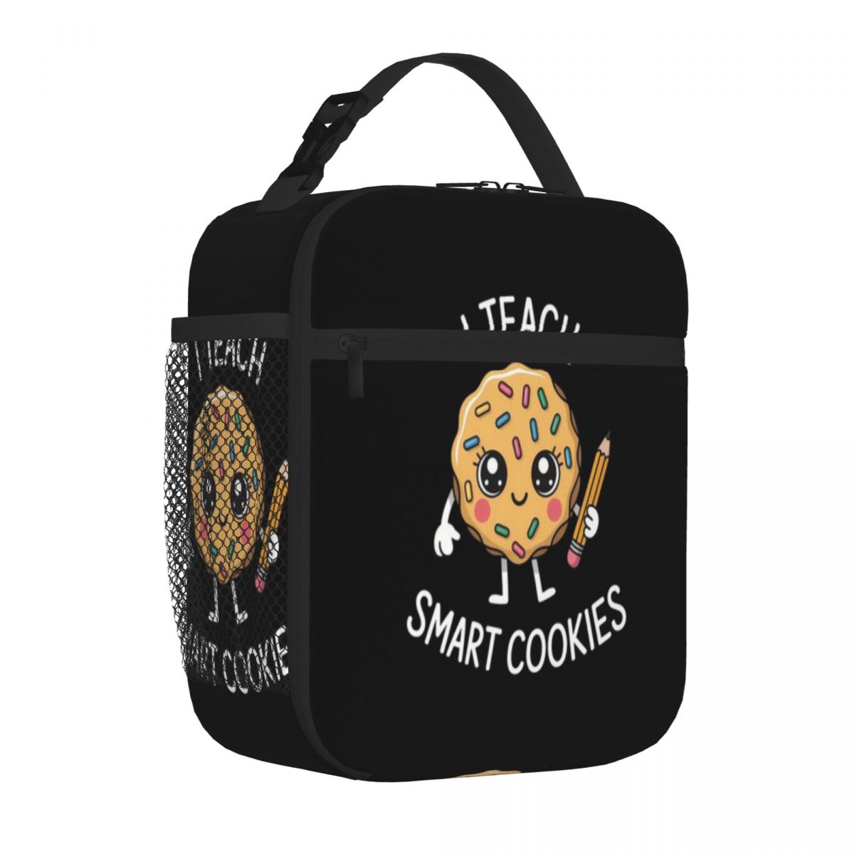 Bestselling I Teach Smart Cookies Teacher Back To School Birthday Pastel Shoulder Lunch Bag Nursing Shift Insulated Lunch Bag One Size