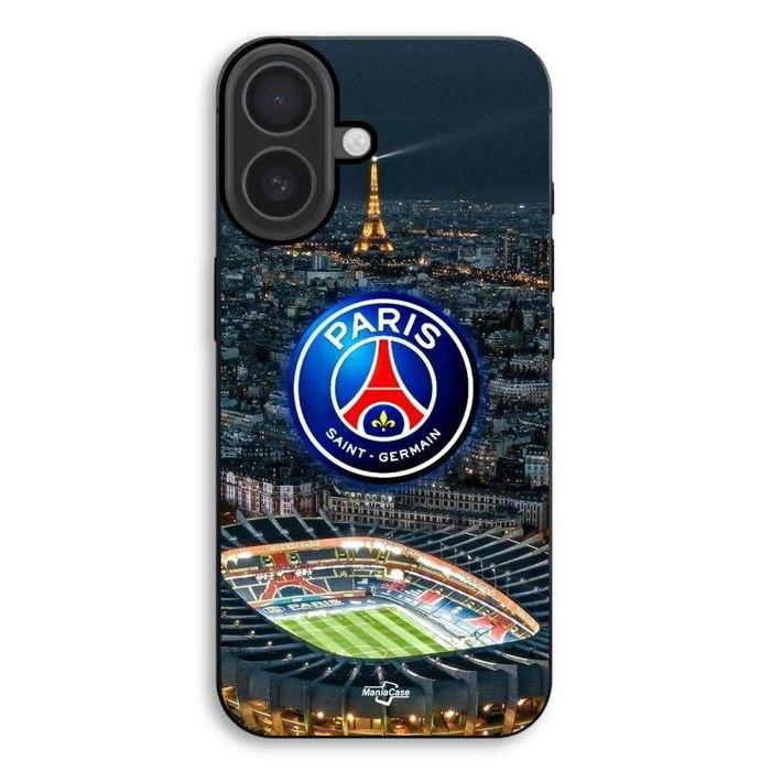 Coque Pour iPhone 17 psg logo stade nuit tour eiffel
