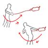 Rope Throw Bag Safety Throwable Flotation