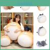 Cute Japanese Style Short-haired Cat Plush Toy With Pp Cotton Filling For Softness And Bounce