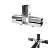 Stainless Steel Square Tube Connector Replacement Connection Fastener Fixed Joint 3 Way Elbow Pipe Fitting Easily Install