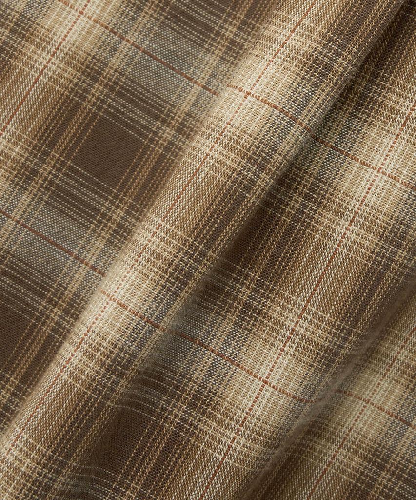 THE SATURDAY EVENING POST Vintage Check Shirts_Brown