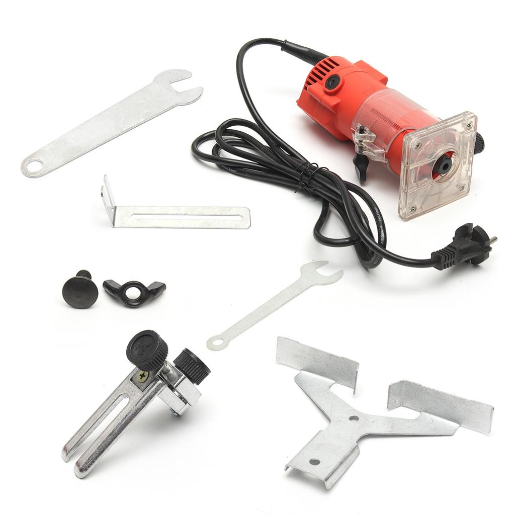 450W Multi-function Trimming Machine Woodworking Cutting Machine Kit 30000RPM