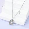 Original 925 Silver Necklace For Women Class Style Heart Shape Romantic Style High Quality Women Necklace Jewelry Gift